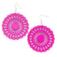 ​Island Sun - Pink - Paparazzi Earring Image