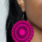 ​Island Sun - Pink - Paparazzi Earring Image