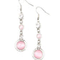 ​Epic Elegance - Pink - Paparazzi Earring Image