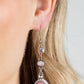 ​Epic Elegance - Pink - Paparazzi Earring Image