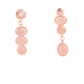 Asymmetrical Appeal - Copper - Paparazzi Earring Image