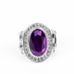 ​Always OVAL-achieving - Purple - Paparazzi Ring Image