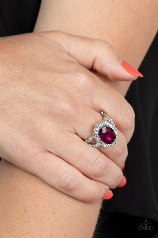 ​Oval Office Opulence - Pink - Paparazzi Ring Image