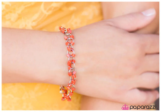 Paparazzi Bracelet ~ Coming Into Focus - Orange