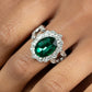 Oval Office Opulence - Green - Paparazzi Ring Image