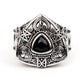 Charismatic Couture - Black - Paparazzi Ring Image