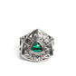 ​Charismatic Couture - Green - Paparazzi Ring Image