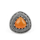 Genuinely Gemstone - Orange - Paparazzi Ring Image