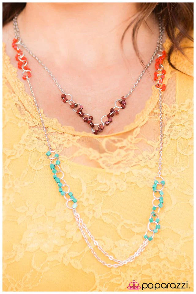 Paparazzi Necklace ~ Focus On Fabulous - Multi