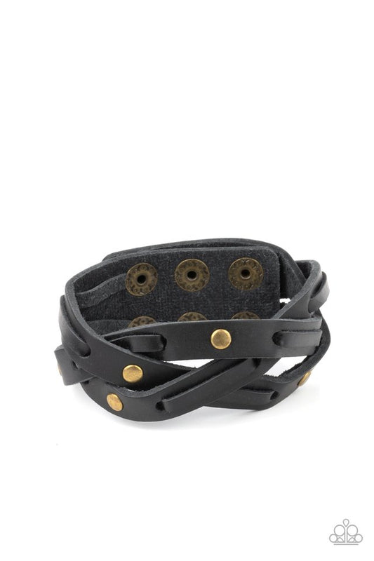 ​Rugged Roundup - Brass - Paparazzi Bracelet Image