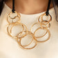 Paparazzi Necklace ~ Spiraling Out of COUTURE - Gold