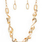 METAL of Honor - Gold - Paparazzi Necklace Image