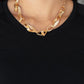 METAL of Honor - Gold - Paparazzi Necklace Image