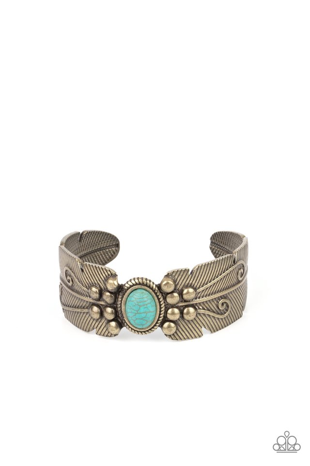 ​Desert Haven - Brass - Paparazzi Bracelet Image