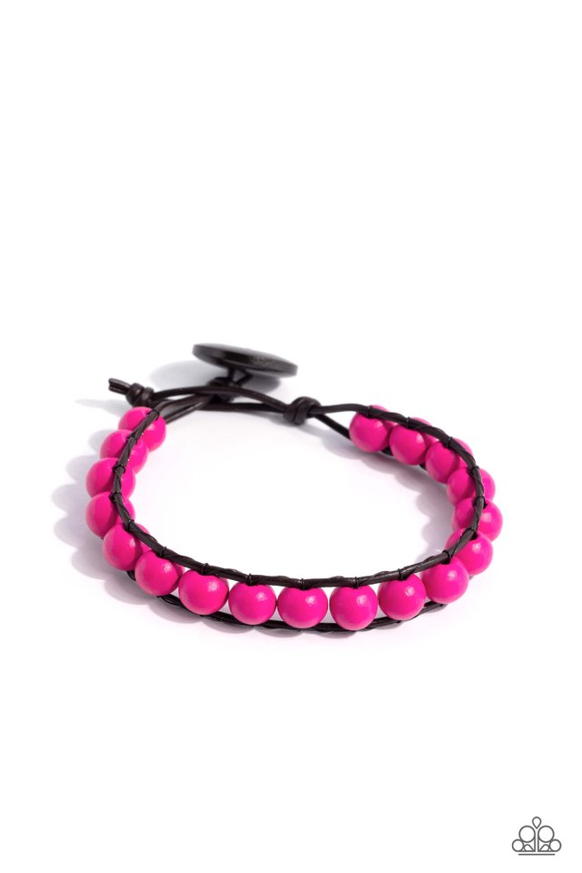 Epic Explorer - Pink - Paparazzi Bracelet Image