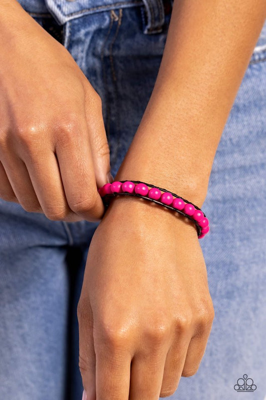 Epic Explorer - Pink - Paparazzi Bracelet Image