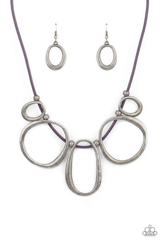 ​Historical Hipster - Purple - Paparazzi Necklace Image