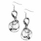 Galactic Drama - Silver - Paparazzi Earring Image