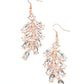 ​Ice Garden Gala - Copper - Paparazzi Earring Image