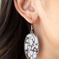 ​Stone Sculptures - Brown - Paparazzi Earring Image