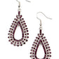 ​The Works - Purple - Paparazzi Earring Image