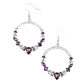 Revolutionary Refinement - Purple - Paparazzi Earring Image