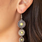 Totem Temptress - Yellow - Paparazzi Earring Image