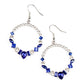 ​Revolutionary Refinement - Blue - Paparazzi Earring Image