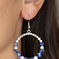 ​Revolutionary Refinement - Blue - Paparazzi Earring Image