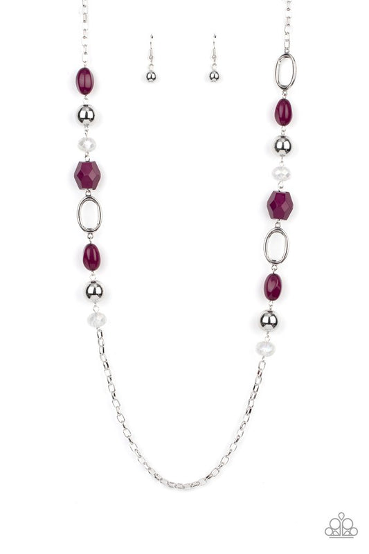 ​Vivid Variety - Purple - Paparazzi Necklace Image