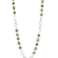 ​Tea Party Tango - Green - Paparazzi Necklace Image