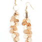 Game CHIME - Gold - Paparazzi Earring Image