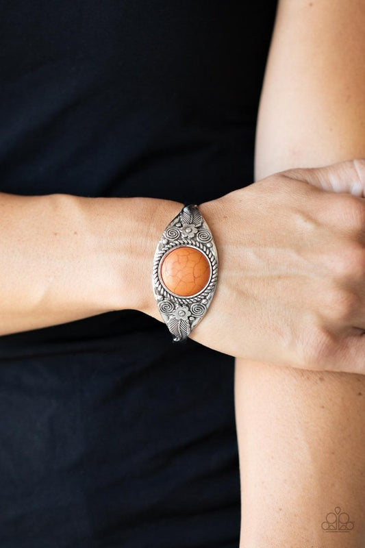 ​Whimsically Winslow - Orange - Paparazzi Bracelet Image