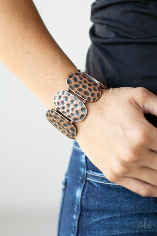 ​Artisan Exhibition - Copper - Paparazzi Bracelet Image