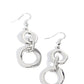 Metro Machinery​ - Silver - Paparazzi Earring Image