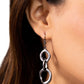 Metro Machinery - Black - Paparazzi Earring Image