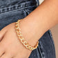 Rebel Radar - Gold - Paparazzi Bracelet Image