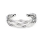 ​Get Your Wires Crossed - Silver - Paparazzi Bracelet Image