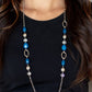 ​Vivid Variety - Blue - Paparazzi Necklace Image