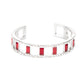 Industrial Icing - Red - Paparazzi Bracelet Image