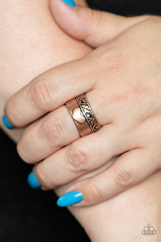 ​Garden Romance - Copper - Paparazzi Ring Image