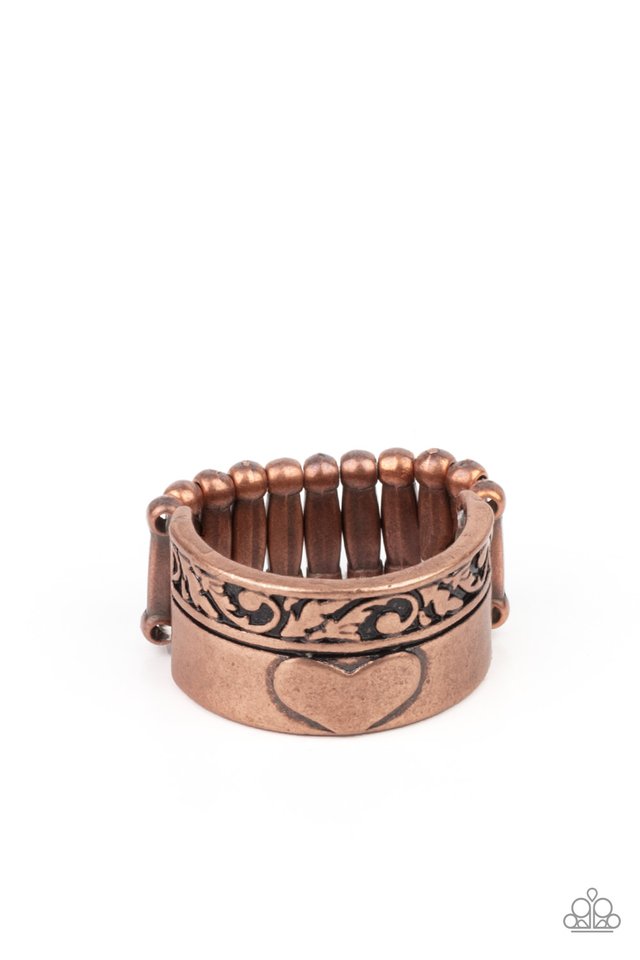 ​Garden Romance - Copper - Paparazzi Ring Image