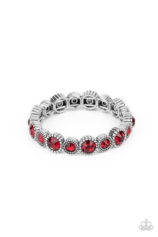 Phenomenally Perennial - Red - Paparazzi Bracelet Image