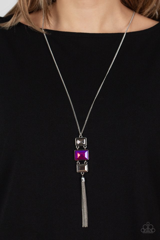 ​Uptown Totem - Pink - Paparazzi Necklace Image