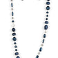 Juicy Gossip - Blue - Paparazzi Necklace Image