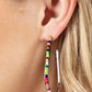 Beaded Bauble - Multi - Paparazzi Earring Image