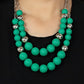 Vivid Vanity - Green - Paparazzi Necklace Image