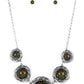 The Next NEST Thing - Green - Paparazzi Necklace Image