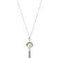 ​Lavishly Lucid - White - Paparazzi Necklace Image