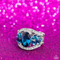 ​Cosmic Clique - Blue - Paparazzi Ring Image
